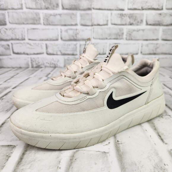 Nike SB Nyjah Free 2.0 Men Size 7.5 Summit White Low Sneakers Skate Athletic main image 8